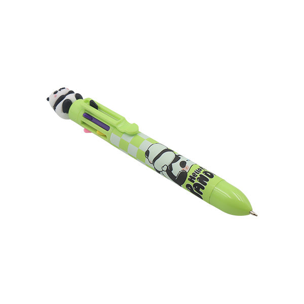Bolígrafo punta de colores panda
