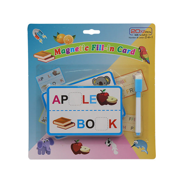 Pizarra acrílica mini alfabeto