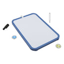 Pizarra magnética 20x30cm con borde azul