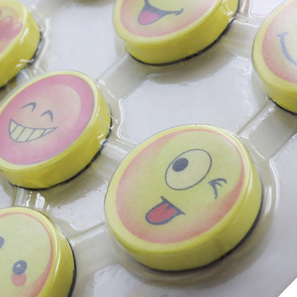Imanes caritas para pizarra