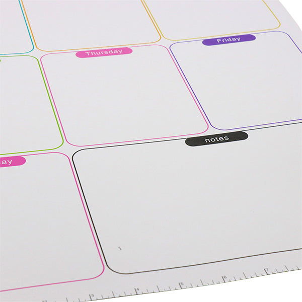 Calendario semanal magnético