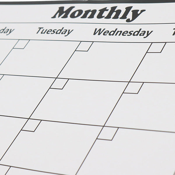 Calendario mensual magnético