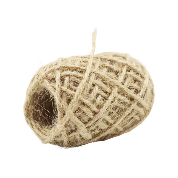 Cordón yute natural 10 metros
