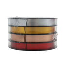 Cinta con lazos surtidos color dorado