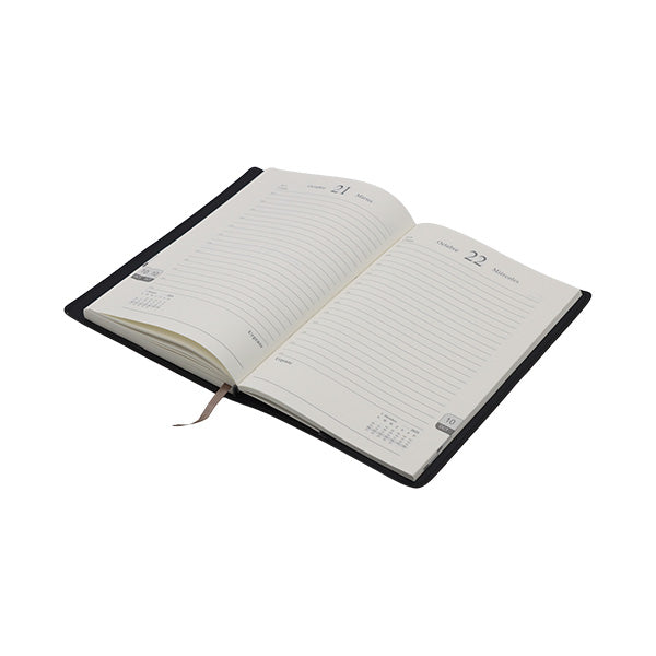 Agenda 2025 P25 básica color negro