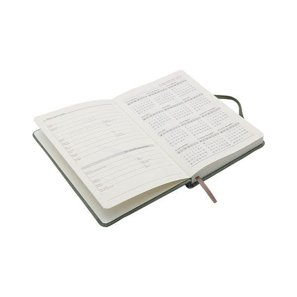 Agenda 2025 N25 verde con liga