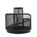 Portalápices redondo malla negro