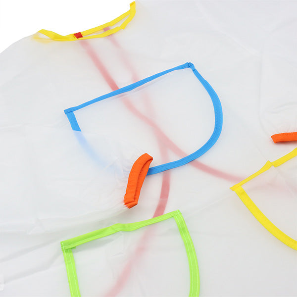 Delantal plástico para pintar manga larga S M L