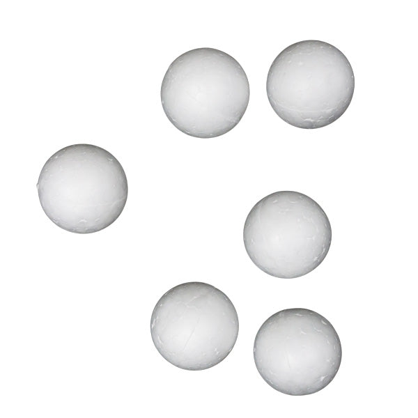 Bolas de estereofon 5 centímetros 6 unidades