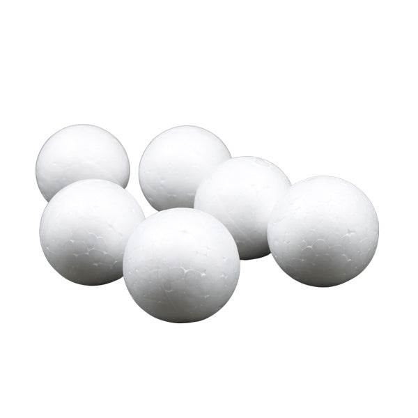 Bolas de estereofon 5 centímetros 6 unidades