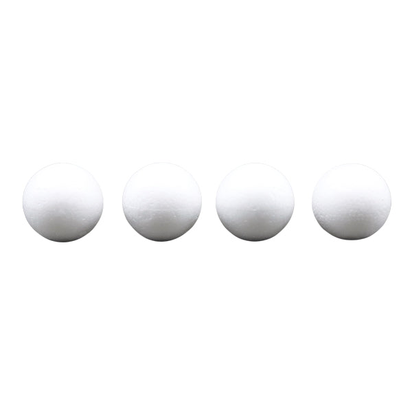 Bolas de estereofon 6 centímetros 4 unidades