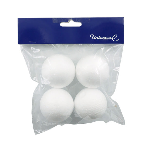 Bolas de estereofon 6 centímetros 4 unidades