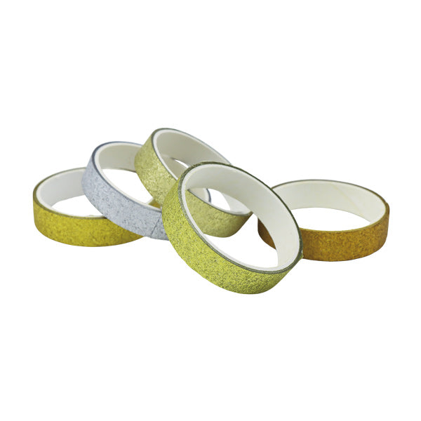 Cinta adhesiva washi tapes caja 6 rollos