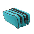 Cartuchera lisa triple 22x10x8 centímetros