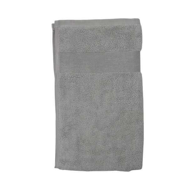 Toalla mano gris