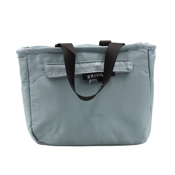 Lonchera satinada con bolsillo