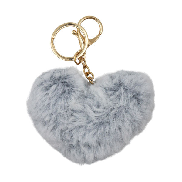 Llavero Corazón Pompon