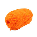Lana en rollo naranja 30 gramos