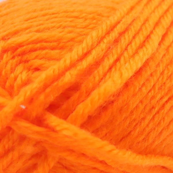 Lana en rollo naranja 30 gramos