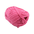 Lana en rollo rosado 30 gramos