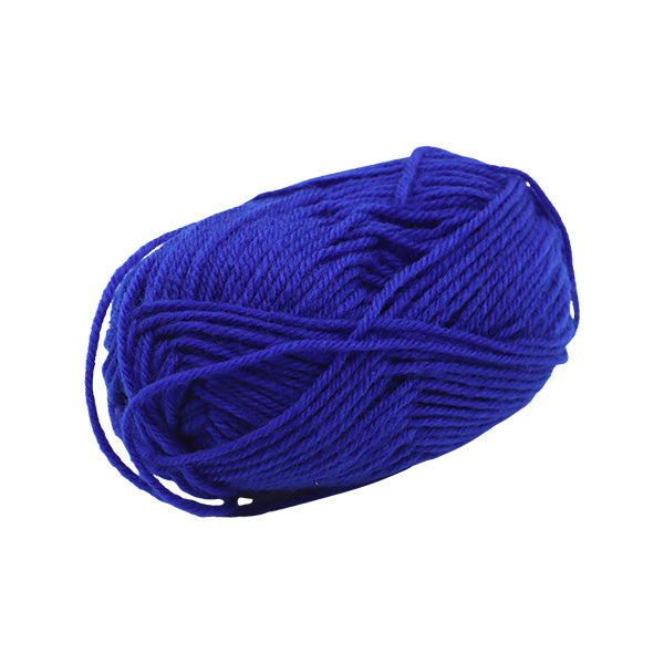 Lana en rollo azul 30 gramos