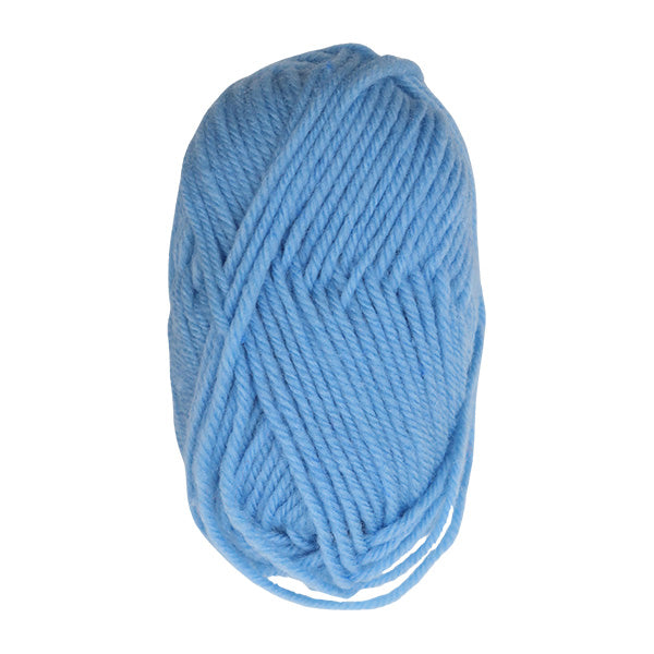 Lana en rollo celeste  30 gramos