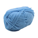 Lana en rollo celeste  30 gramos