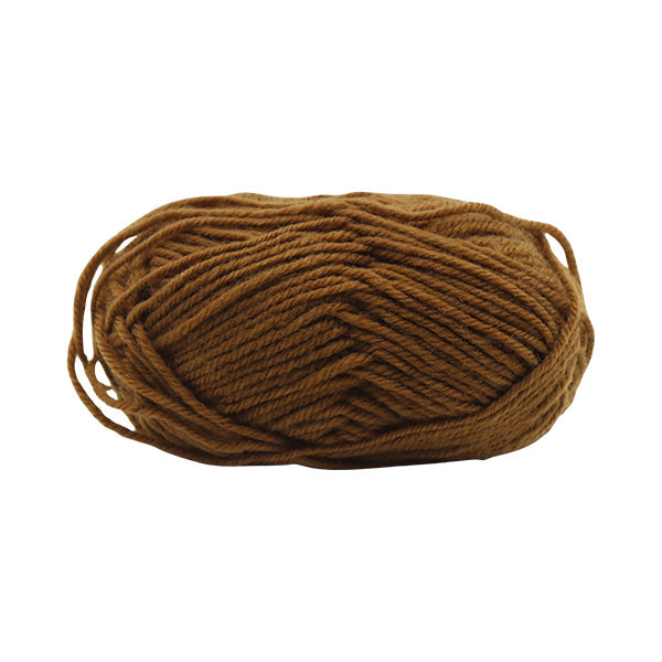 Lana en rollo café 30 gramos