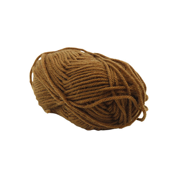 Lana en rollo café 30 gramos