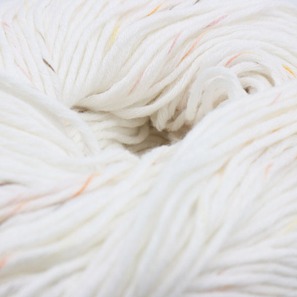 Lana algodón en rollo blanco  50gramos