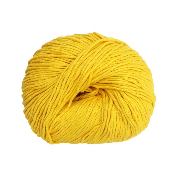 Lana algodón en rollo Amarillo 50gramos