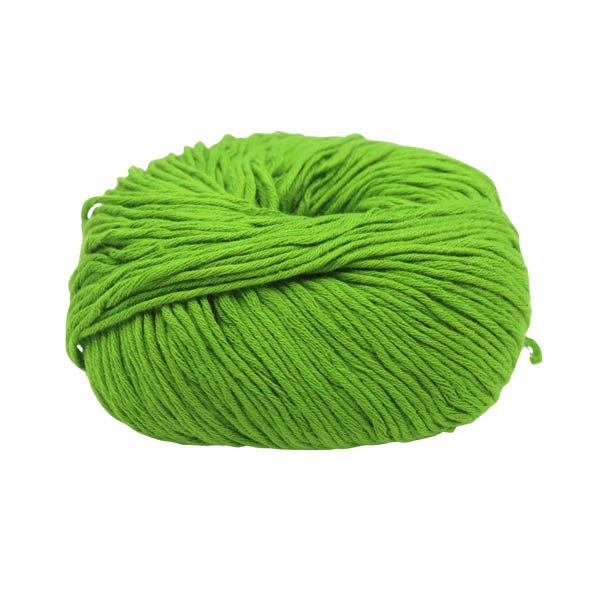 Lana algodón en rollo Verde  50 gramos