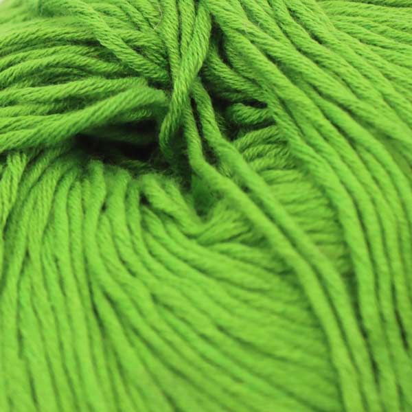 Lana algodón en rollo Verde  50 gramos