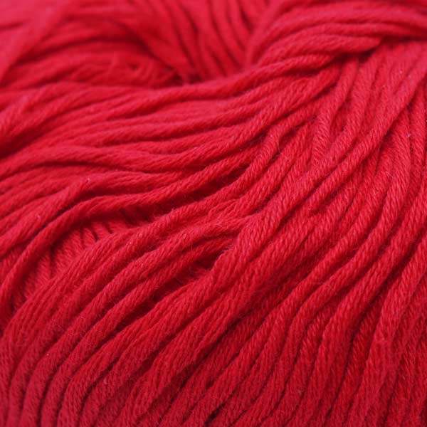 Lana algodón en rollo Rojo 50 gramos