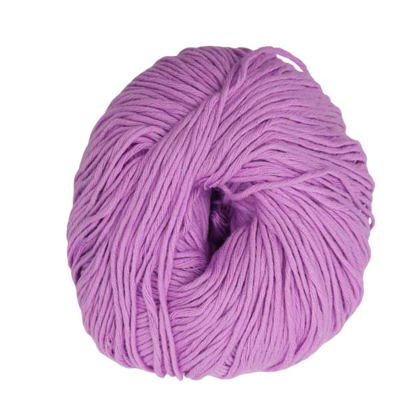 Lana algodón en rollo Lila 50gramos