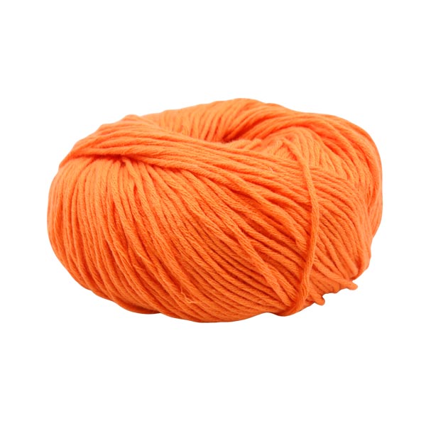 Lana algodón en rollo Salmón 50gramos