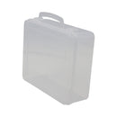 Caja organizadora con asas  13,5x16x5,5 cm