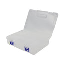 Caja organizadora doble 8 compartimentos 23x16x6cm