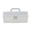 Caja organizadora 3 niveles  9 compartimentos 32x15x17cm