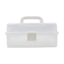 Caja organizadora 3 niveles 9 compartimentos 27,5x15,5x13cm