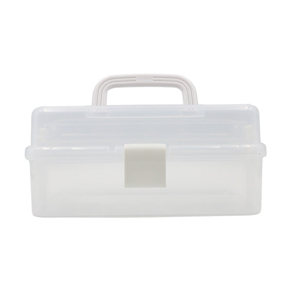 Caja organizadora 3 niveles 9 compartimentos 27,5x15,5x13cm