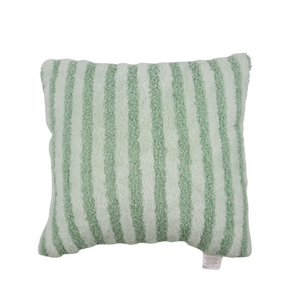 Almohadón navideño con rayas blanco 40cm