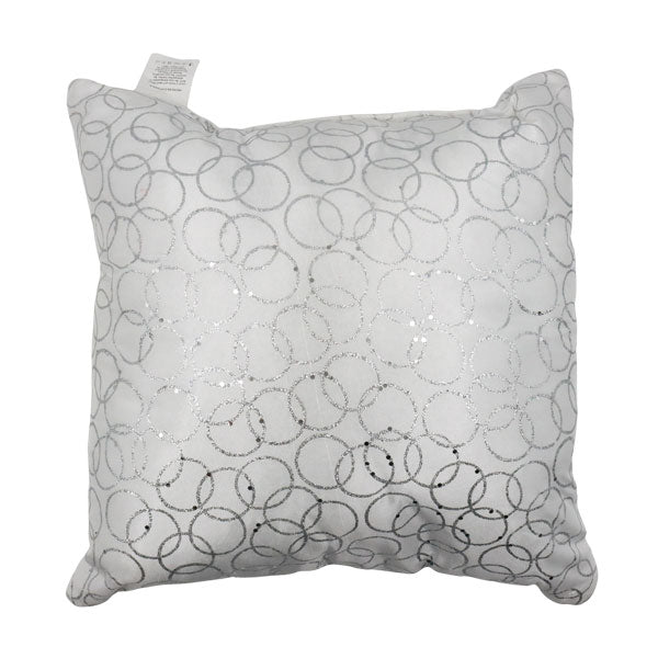 Almohadón navideño blanco 40cm