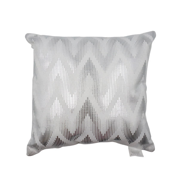 Almohadón navideño plata 40cm