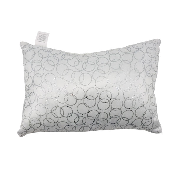 Almohadón navideño blanco 48cm