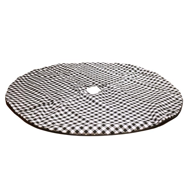 Falda para árbol cuadros 1.2m