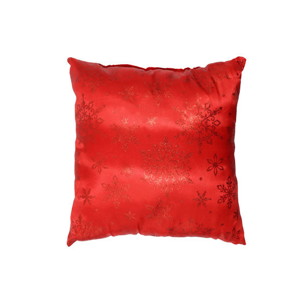 Almohadón navideño rojo 35cm