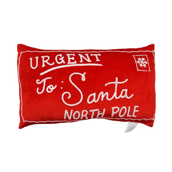 Almohadón navideño santa rojo 48cm