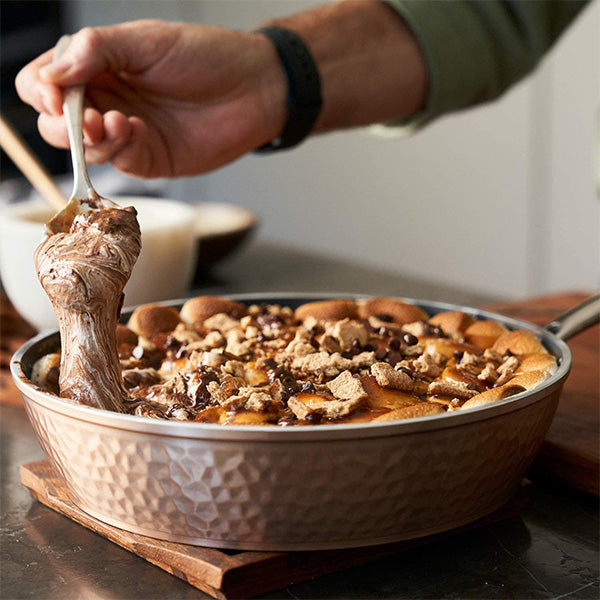 Sartén antiadherente 26cm copper hammer  Hamilton beach