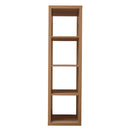 Estante 4 niviveles café